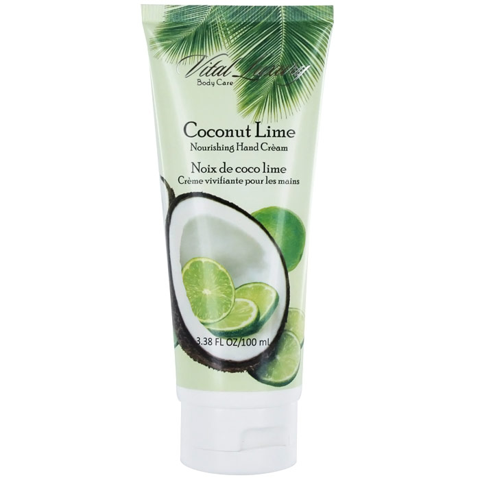 Nourishing Hand Cream - Coconut Lime, 3.38 oz (100 ml), Vital Luxury