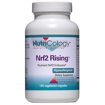 Nrf2 Rising, Nutrient Nrf2 Inducers, 120 Vegetarian Capsules, NutriCology