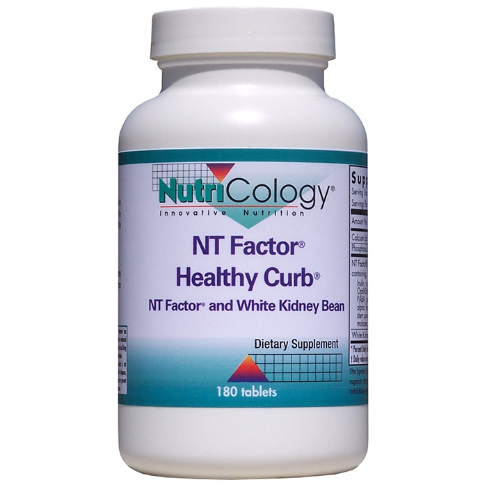 NT Factor Healthy Curb Formula, 180 Tablets, NutriCology (With White Kidney Bean)