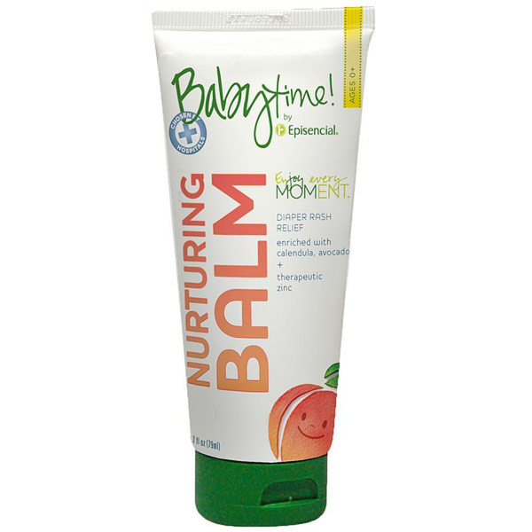 Baby Time Nurturing Balm, Diaper Rash Relief Cream, 2.7 oz, Babytime by Episencial