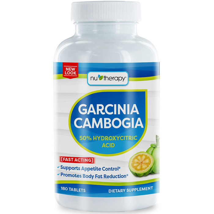 NuTherapy Garcinia Cambogia, 50% Hydroxycitric Acid, 180 Tablets