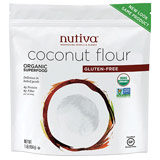 Organic Coconut Flour, 3 lb x 6 Bags, Nutiva