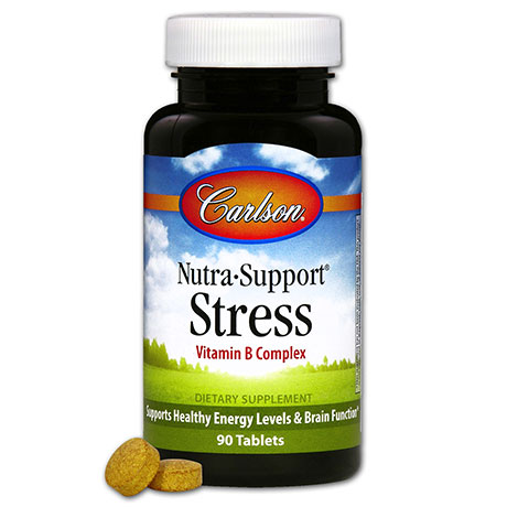 Nutra-Support Stress, Vitamin B Complex, 180 Tablets, Carlson Labs