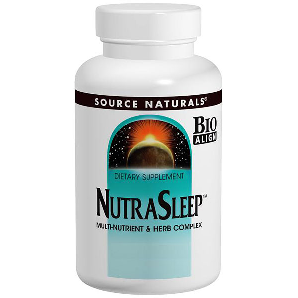 NutraSleep (Nutra Sleep), Multi-Nutrient & Herb, 100 Tablets, Source Naturals