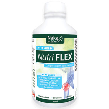 Nutri Flex with Vitamin D, Complete Liquid Joint Care Formula, 500 ml, Naka Herbs & Vitamins Ltd