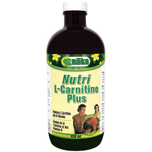 Nutri L-Carnitine Plus Liquid, Natural Berry, 450 ml, Naka Herbs & Vitamins Ltd