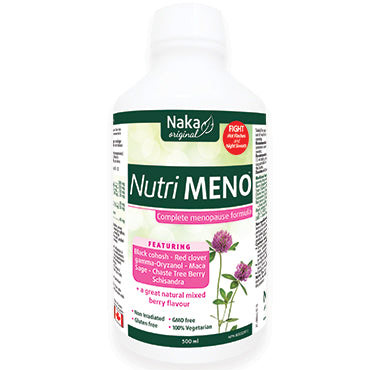 Nutri Meno, Liquid Menopause Formula, Natural Berry, 500 ml, Naka Herbs & Vitamins Ltd