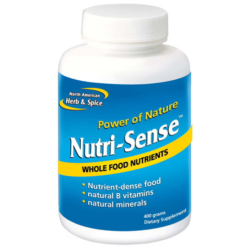 Nutri-Sense, Whole Food Nutrients, 400 g, North American Herb & Spice