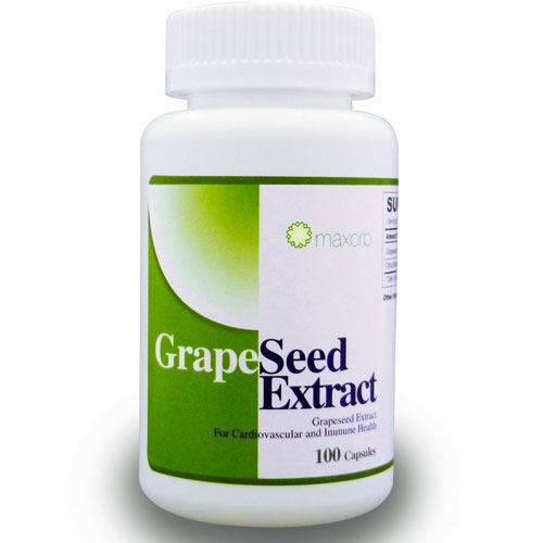 Nutriform Grapeseed Extract (Grape Seed), 100 Capsules, Maxorb