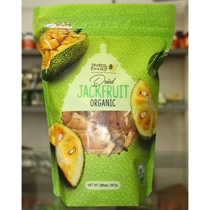 Nutty & Fruity Dried Jackfruit, Organic, 20 oz (567 g)