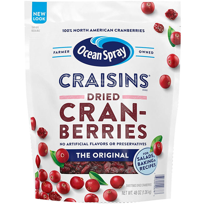 Ocean Spray Craisins Original Dried Cranberries, 48 oz
