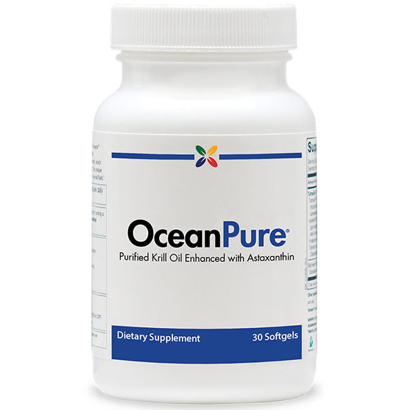 OceanPure, Purified Antarctic Krill Oil with Astaxanthin, 30 Softgels, Stop Aging Now