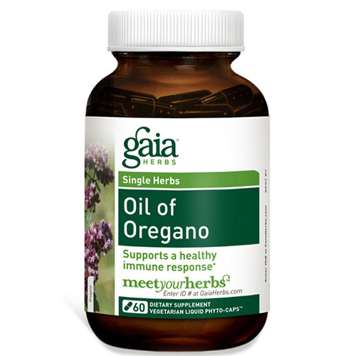 Oil Of Oregano, 120 Liquid Phyto-Caps, Gaia Herbs