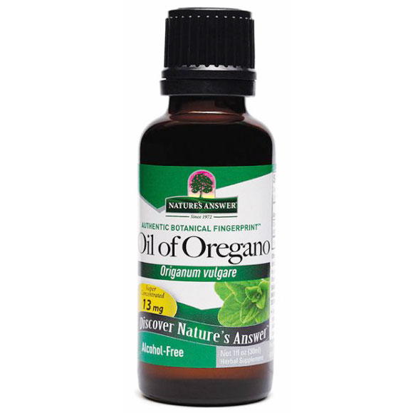 Oil Of Oregano Liquid Alcohol-Free, 1 oz, Natures Answer