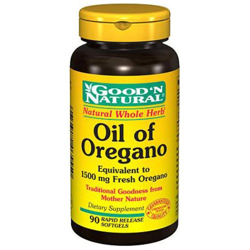 Good 'N Natural Oil of Oregano 1500 mg, 90 Softgels, Good 'N Natural