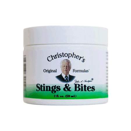 Stings & Bites Plantain Ointment, 2 oz, Christophers Original Formulas