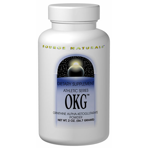 OKG Ornithine Ketoglutarate Powder 4 oz from Source Naturals
