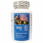 Okinawa Coral Calcium 500 mg, 100 Capsules, All Nature