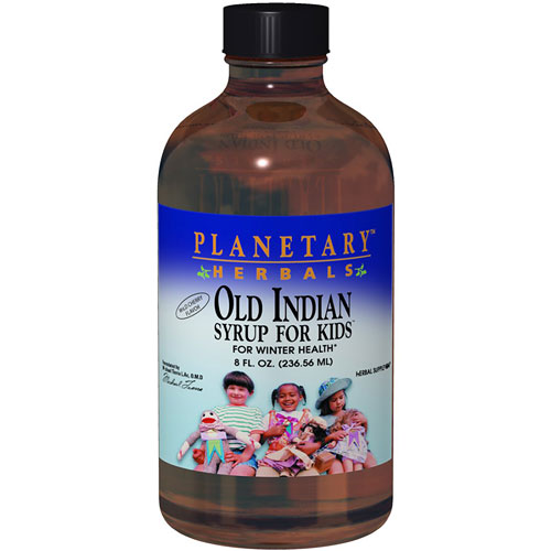 Old Indian Syrup for Kids, 4 oz, Planetary Herbals