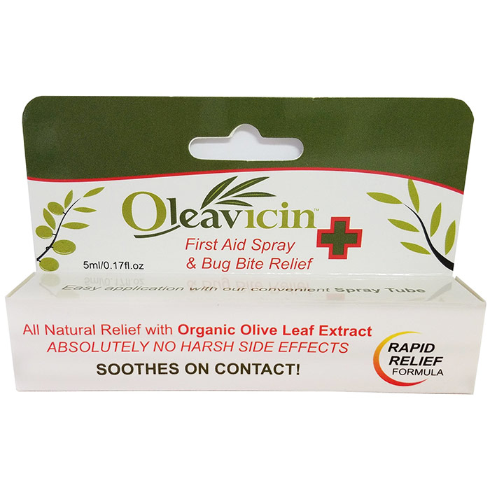 Oleavicin First Aid Spray & Bug Bite Relief, 5 ml