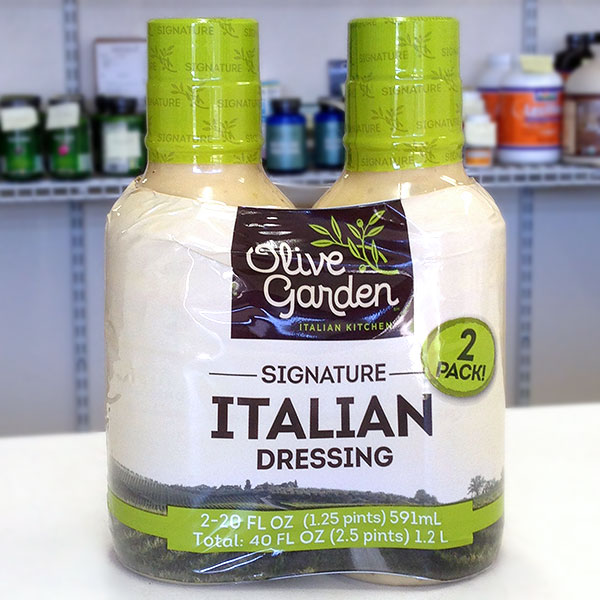 Olive Garden Signature Italian Salad Dressing, 20 oz x 2 Bottles