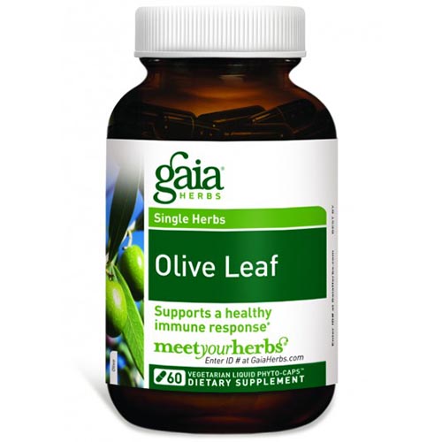 Gaia Herbs Olive Leaf, 120 Liquid Phyto-Caps, Gaia Herbs