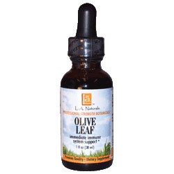 Olive Leaf Organic, 1 oz, L.A. Naturals