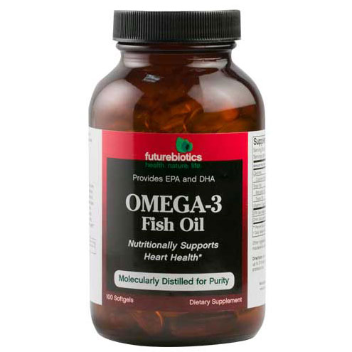 Omega 3 Fish Oil, 100 softgel, Futurebiotics