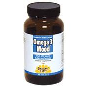 Omega 3 Mood, 180 Softgels, Country Life