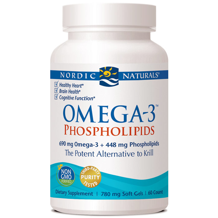 Omega-3 Phospholipids, 60 Softgels, Nordic Naturals