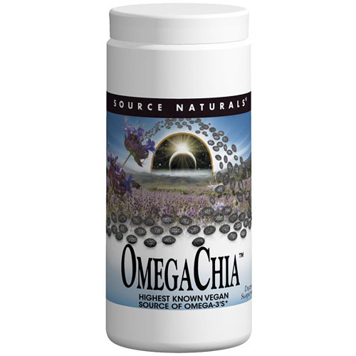 Source Naturals Omega Chia Seeds (OmegaChia), 8 oz, Source Naturals