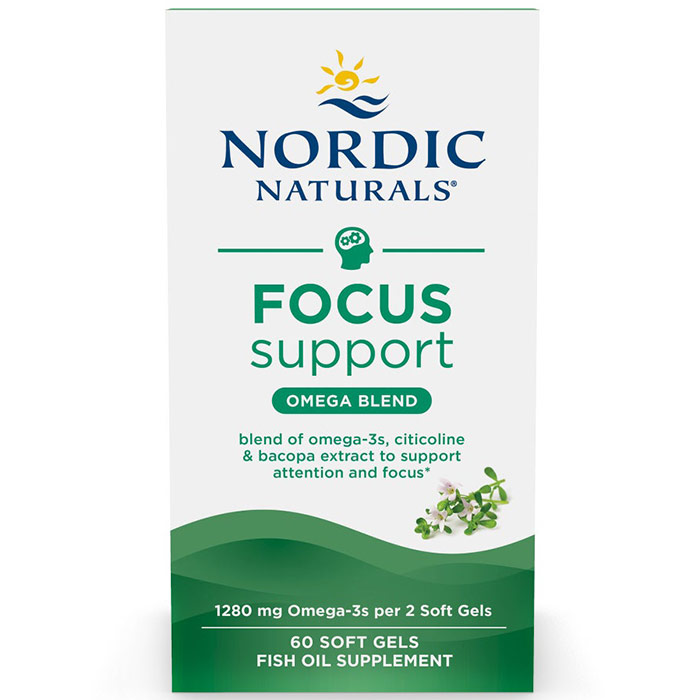 Omega Focus, 90 Softgels, Nordic Naturals