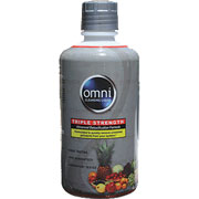 Omni Cleansing Liquid, Extra Strength - Fruit Punch, 32 oz, Heaven Sent Naturals