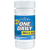 One Daily 50+ Mens, 100 Tablets, 21st Century Health Care