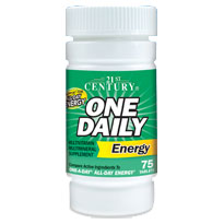 One Daily Energy, 75 Tablets, 21st Century Health Care