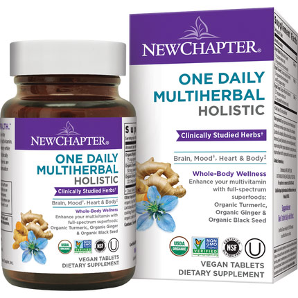 One Daily Multi Herbal Holistic, 30 Vegetarian Tablets, New Chapter