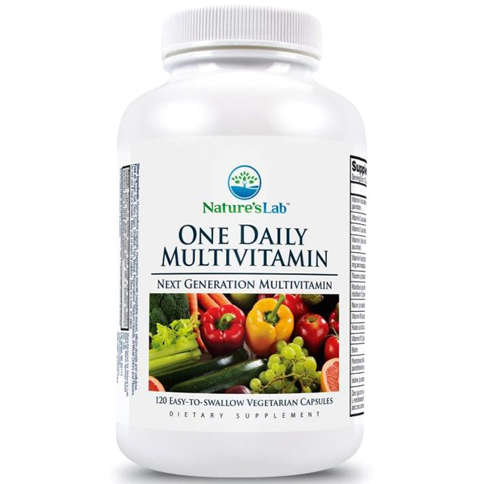 One Daily Multivitamin, 120 Vegetarian Capsules, Natures Lab