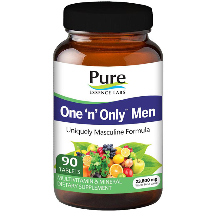 One n Only Mens Formula, Value Size, 90 Tablets, Pure Essence Labs