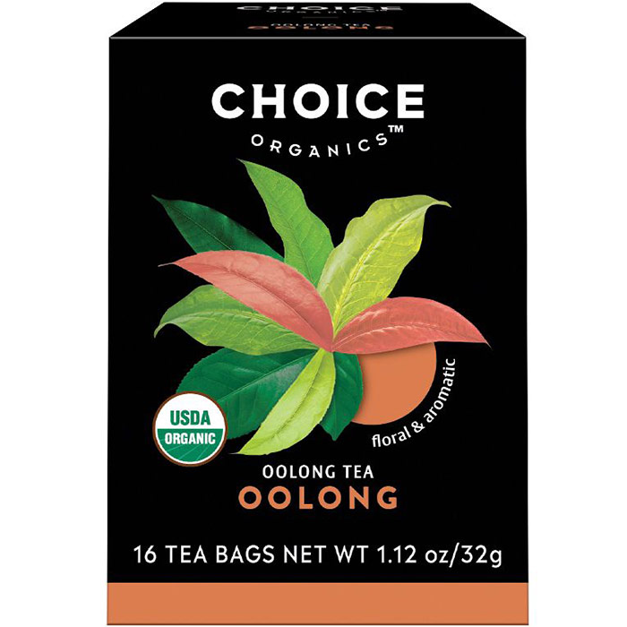 Oolong Tea, 16 Tea Bags, Choice Organic Teas