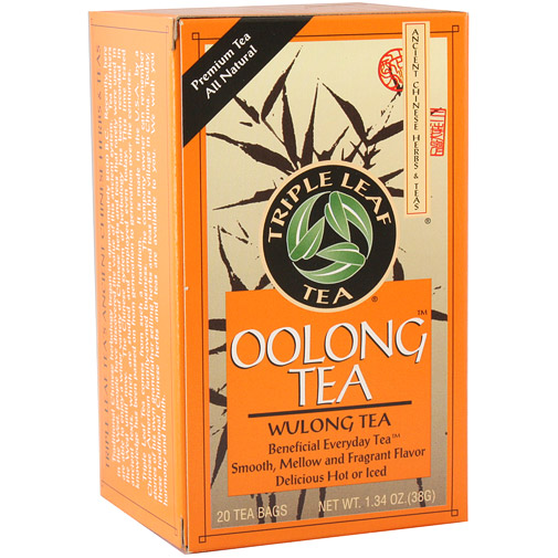 Oolong Tea, 20 Tea Bags x 6 Box, Triple Leaf Tea