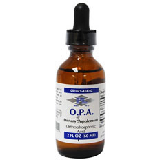 O.P.A. (Orthophosphoric Acid), 2 oz, Progressive Laboratories