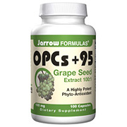 OPCs Plus 95, Grape Seed Extract 100 mg 100 caps, Jarrow Formulas