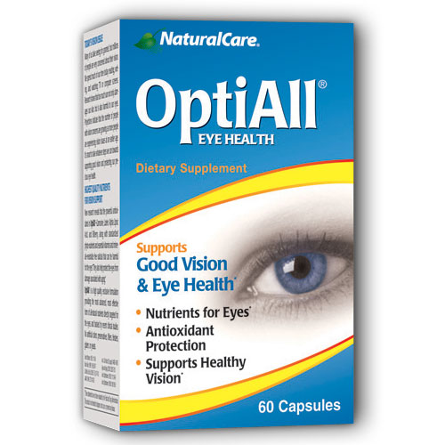 OptiAll (Good Vision & Eye Heatlh) 60 caps from NaturalCare