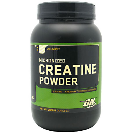 Optimum Nutrition Creatine Powder, Unflavored, 2000 g