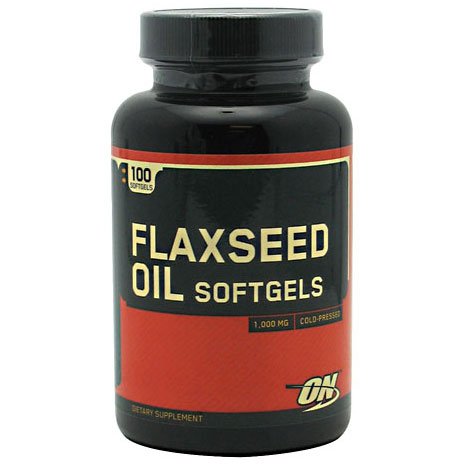 Optimum Nutrition Flaxseed Oil 1000mg, 100 softgels