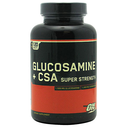 Optimum Nutrition Optimum Nutrition Glucosamine Plus CSA Tabs, Super Strength, 120 tablets