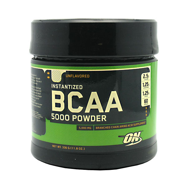 Optimum Nutrition Instantized BCAA 5000 Powder, 336 g