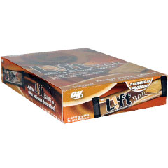 Optimum Nutrition Lift Bar, Hi-Protein Energy Bar, 24 Bars