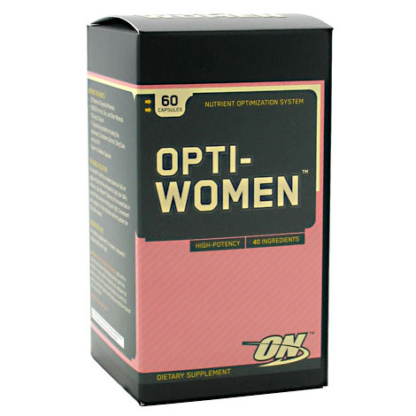 Optimum Nutrition Opti-Women Multivitamin, Womens Multi Vitamins, 60 capsules