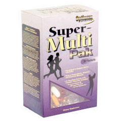 Optimum Nutrition Super-Multi Pak, Potent Multi-Vitamin, 30 Packets